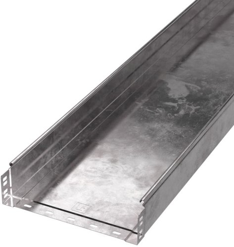 Лоток неперфорированный Промрукав Стандарт 300х80х3000 сталь 0,8мм фото Лоток неперфорированный Промрукав Стандарт 300х80х3000 сталь 0,8мм картинка